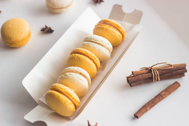 istock Macaroons. Delicious french desserts 1218567241