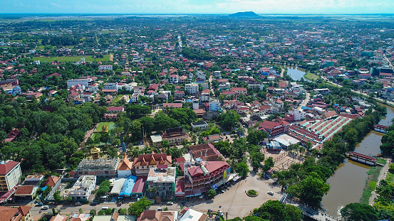 Siem Reap is a resort town in northwestern Cambodia. It is also the gateway to the ruins of Angkor, seat of the Khmer Empire from the ninth to the fifteenth centuries.