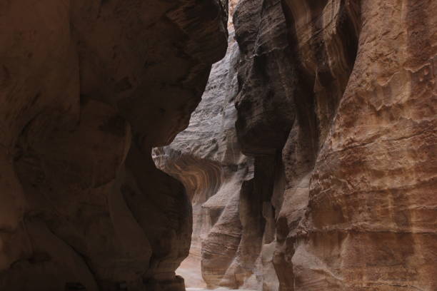 istock Road through the canyon in Jordan 1218572177