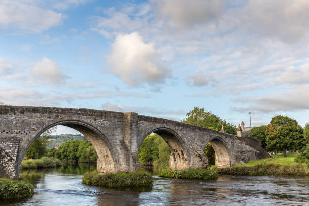 istock Stirling bridge in the morning, Scotland, UK 1218577097