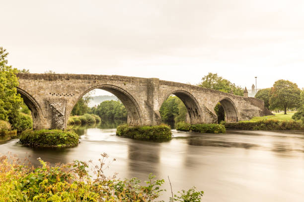 istock Stirling bridge in the morning, Scotland, UK 1218577884