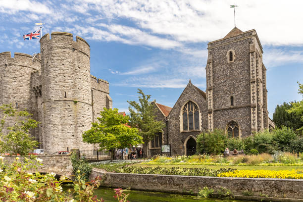 istock Canterbury view in summer, Kent, England 1218578710