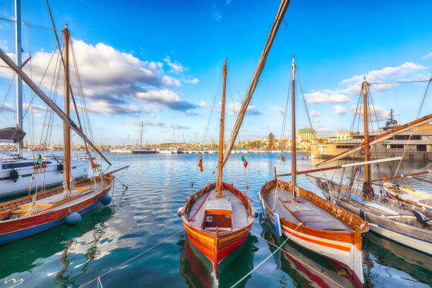 istock Splendid spring cityscape of Alghero town 1218579515