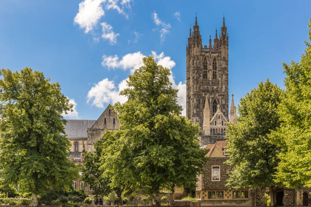 istock Canterbury view in summer, Kent, England 1218581721