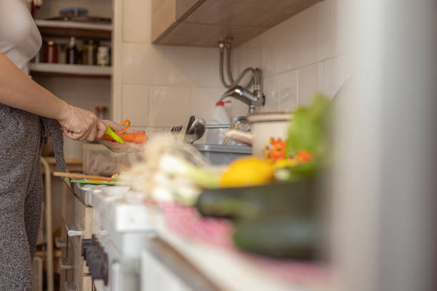 istock Trying new vegan recipes during quarantine 1218581963