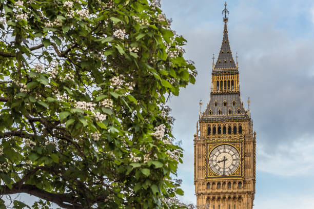 istock Classic view of Big Ben in London 1218582048