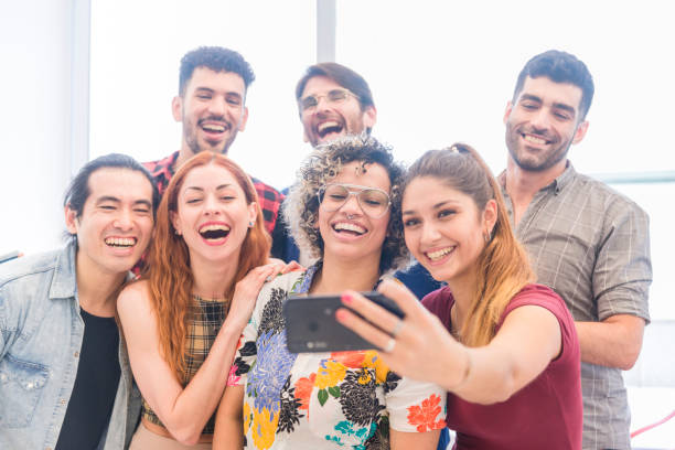 istock Group selfie at Buenos Aires office 1218583628