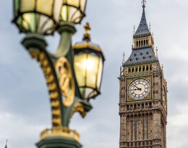 istock Classic view of Big Ben in London 1218584496