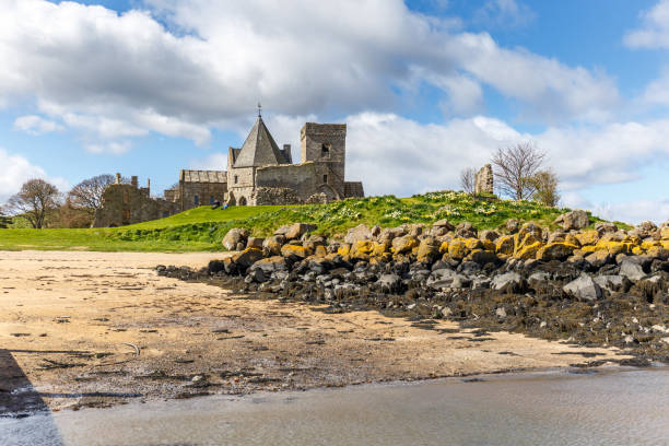 istock Inchcolm abbey near Edinburgh 1218587886