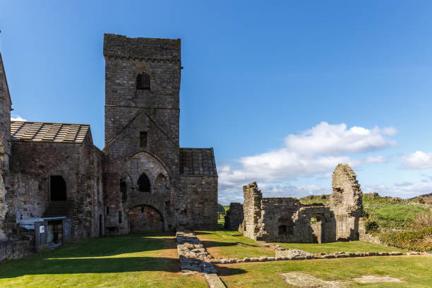 istock Inchcolm abbey near Edinburgh 1218587915