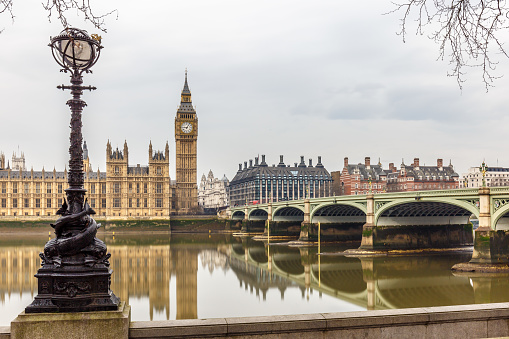 Big ben and Houses of parliament on long exposure, London