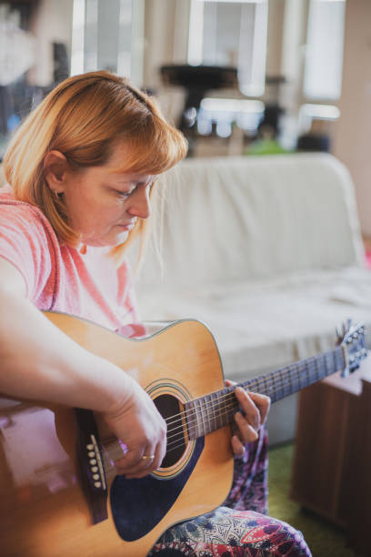 istock Teleconferencing to play music - having fun on lockdown 1218590523