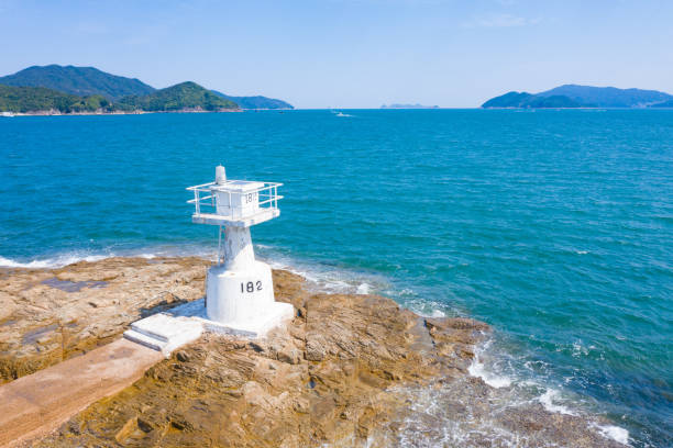 istock Lighthouse, Island, Sai Kung District, Hong Kong 1218594435