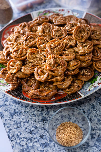 istock Chebakia with sesame seeds for Ramadan 1218594499