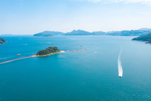 istock Sharp Island in Sai Kung village, Hong Kong 1218594543