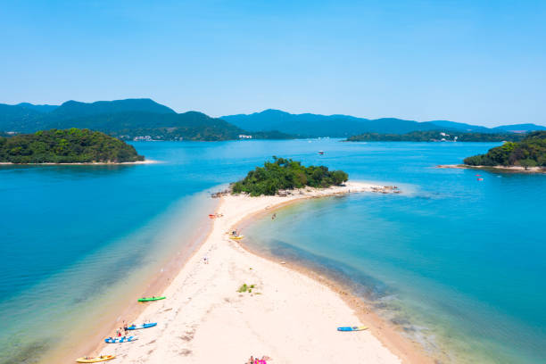 istock Sharp Island in Sai Kung village, Hong Kong 1218594544