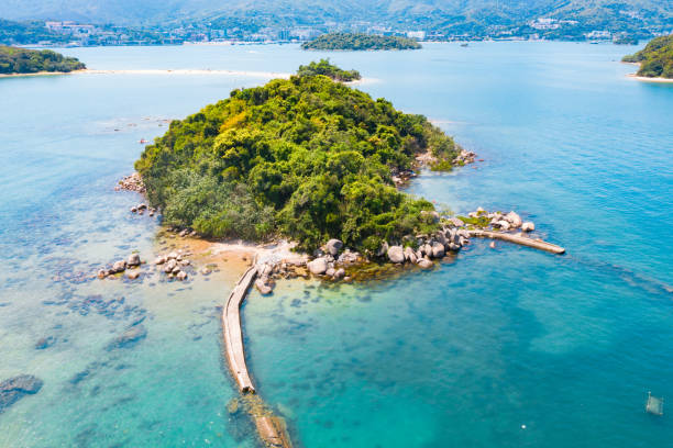 istock Sharp Island in Sai Kung village, Hong Kong 1218594573