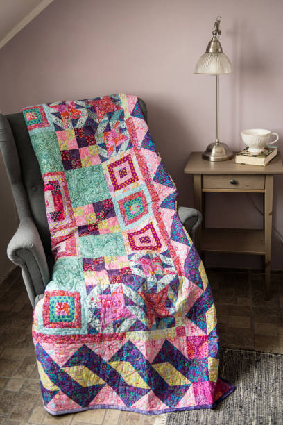 istock beautiful patchwork cover different shapes and colors 1218594702