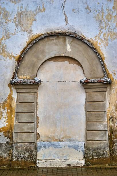 istock abstract ancient shape of the arch on the wall 1218601296