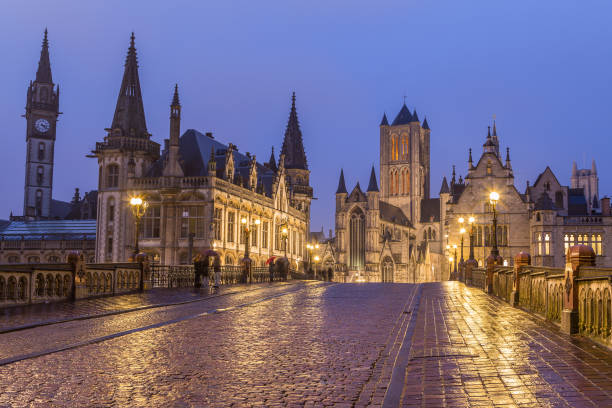 istock Saint Nicholas' Church in Ghent 1218604695