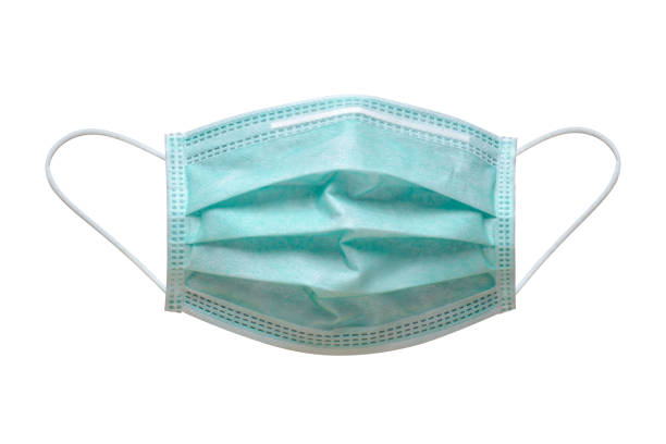istock Masks for protection against dust and viruses on white background 1218613536
