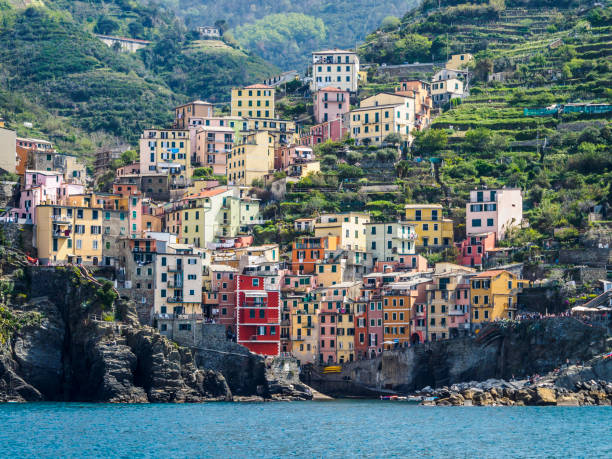 istock Walking around the Cinque Terre National park 1218614943