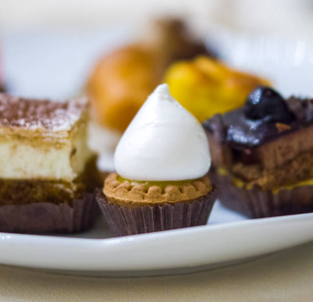 istock delicious pastries with assorted flavors for your party 1218616600