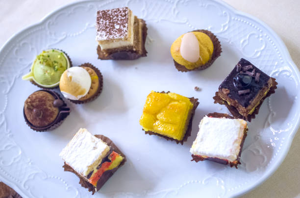 istock delicious pastries with assorted flavors for your party 1218616635