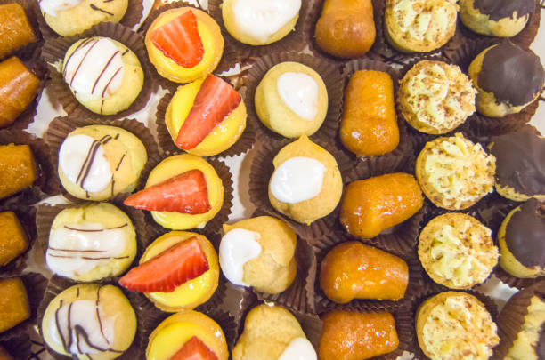 istock delicious pastries with assorted flavors for your party 1218616645