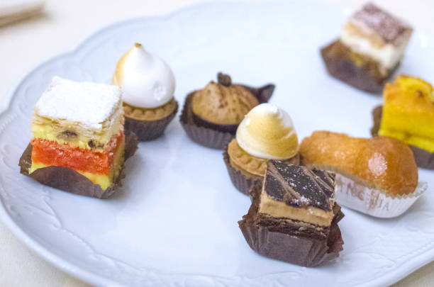 istock delicious pastries with assorted flavors for your party 1218616666