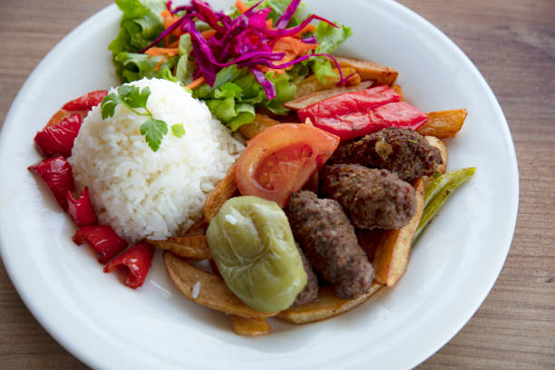 Traditional delicious Turkish Home Made Kofte