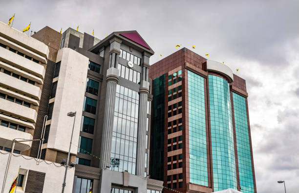 istock Architecture of downtown Bandar Seri Begawan, Brunei 1218617570