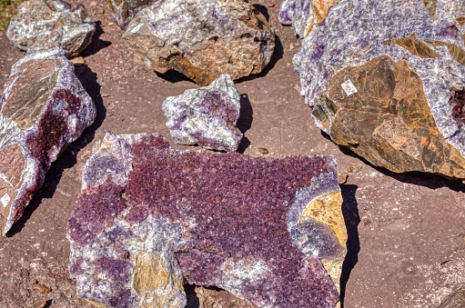 Thunder Bay, Ontario is famous for its amethyst mines open to the public