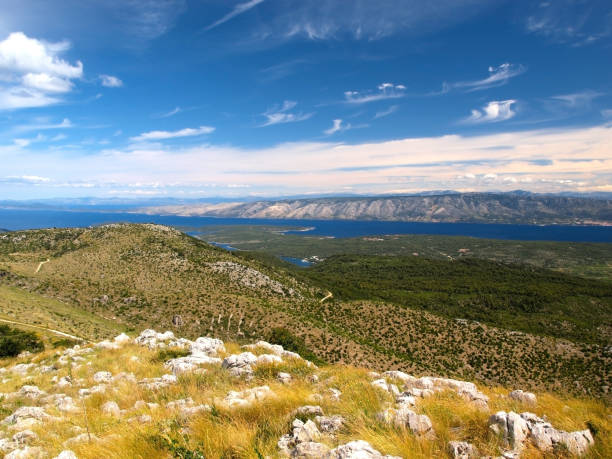 istock Hvar island landscape 1218626292