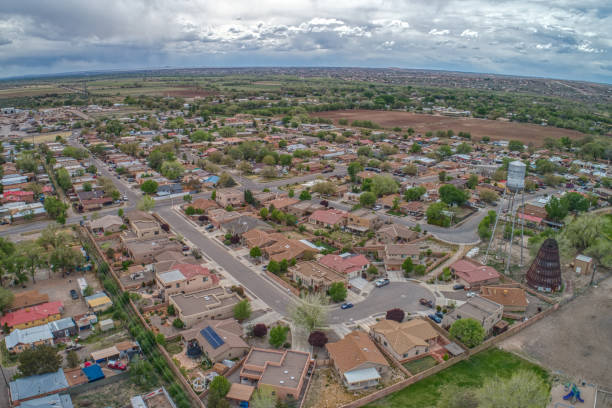 istock Bernalillo is a small New Mexico town with a golf course and casino 1218626351