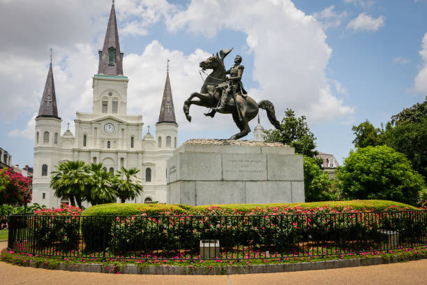 istock Jackson Square in New Orleans, Louisiana 1218634813