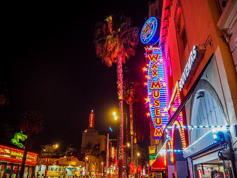 On July 20th 2019, tourists were visiting the wax museum on Hollywood Boulevard in Los Angeles