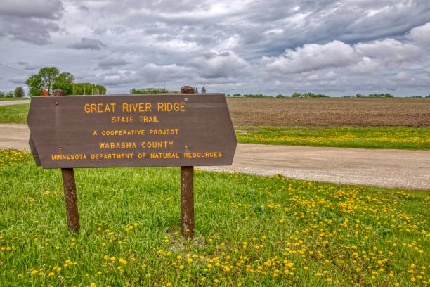 istock The Great River Ridge State Trail is a multi-use recreational rail trail in southeastern Minnesota 1218658178