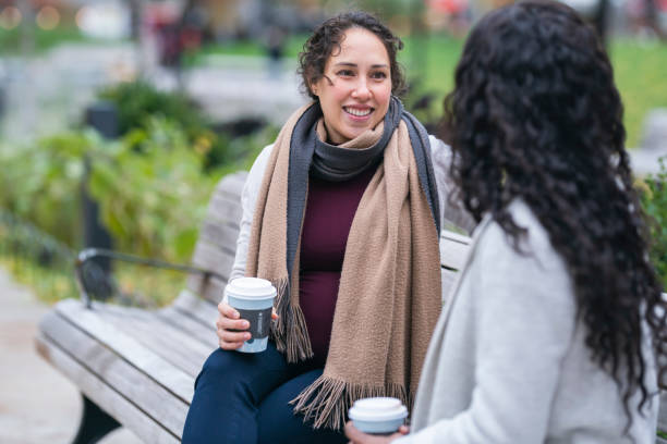 istock Female friends bonding while on a coffee break 1218659380