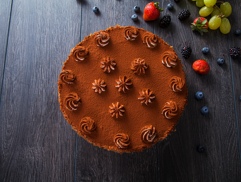 Tiramisu Mousse Cake for Birthday