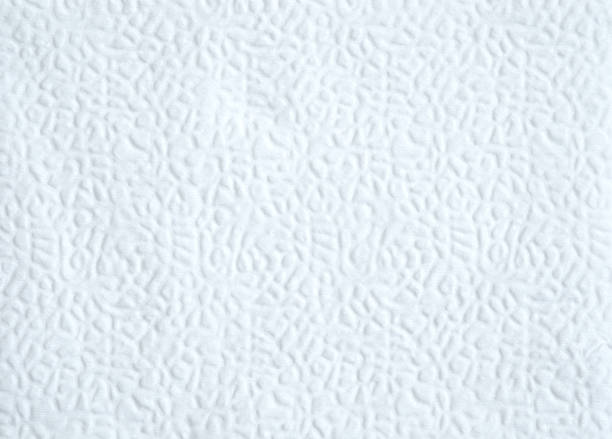 textura de close-up do fundo de fundo de papel de tecido de cor branca abstrato. detalhe textura de padrão com cópia de espaço livre para texto. - tissue crumpled toilet paper paper - fotografias e filmes do acervo
