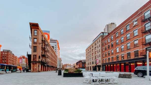istock Empty streets of New York 1218684998