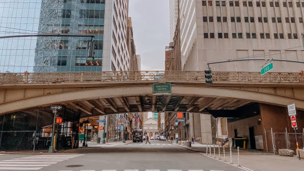 istock Empty streets of New York 1218685000