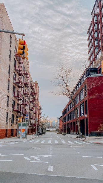istock Empty streets of New York 1218685008