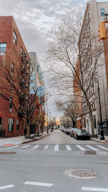 istock Empty streets of New York 1218685020