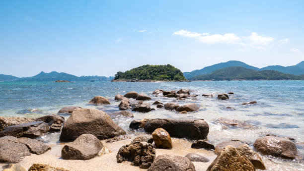 istock Low tide at Sharp Island, Sai Kung, Hong Kong 1218690990