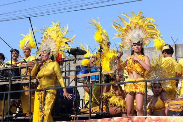 BARRANQUILLA, COLOMBIA - FEB 10: Carnaval del Bicentenario 200 years of Carnaval. February 10, 2013 Barranquilla Colombia