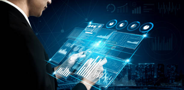 istock Big Data Technology for Business Finance Concept. 1218694232