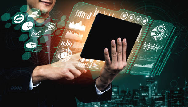 istock Big Data Technology for Business Finance Concept. 1218694417