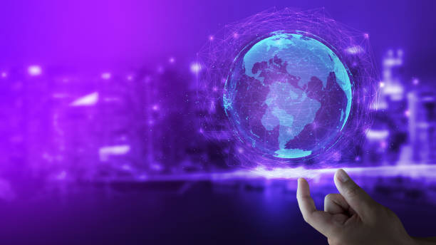 istock The modern creative telecommunication and internet network connect in smart city 1218694477